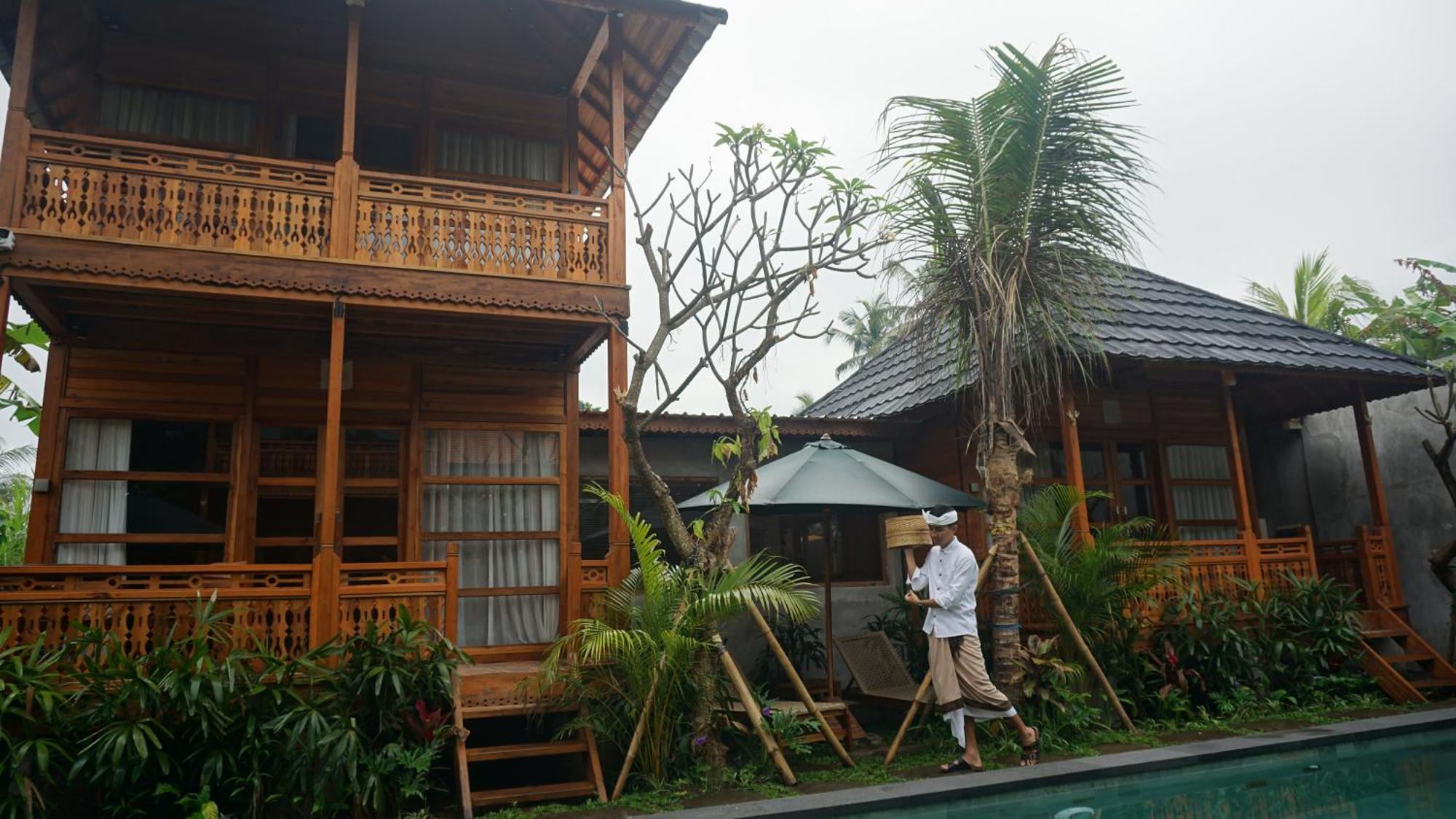 Harmony Wooden Villas Ubud Exteriör bild